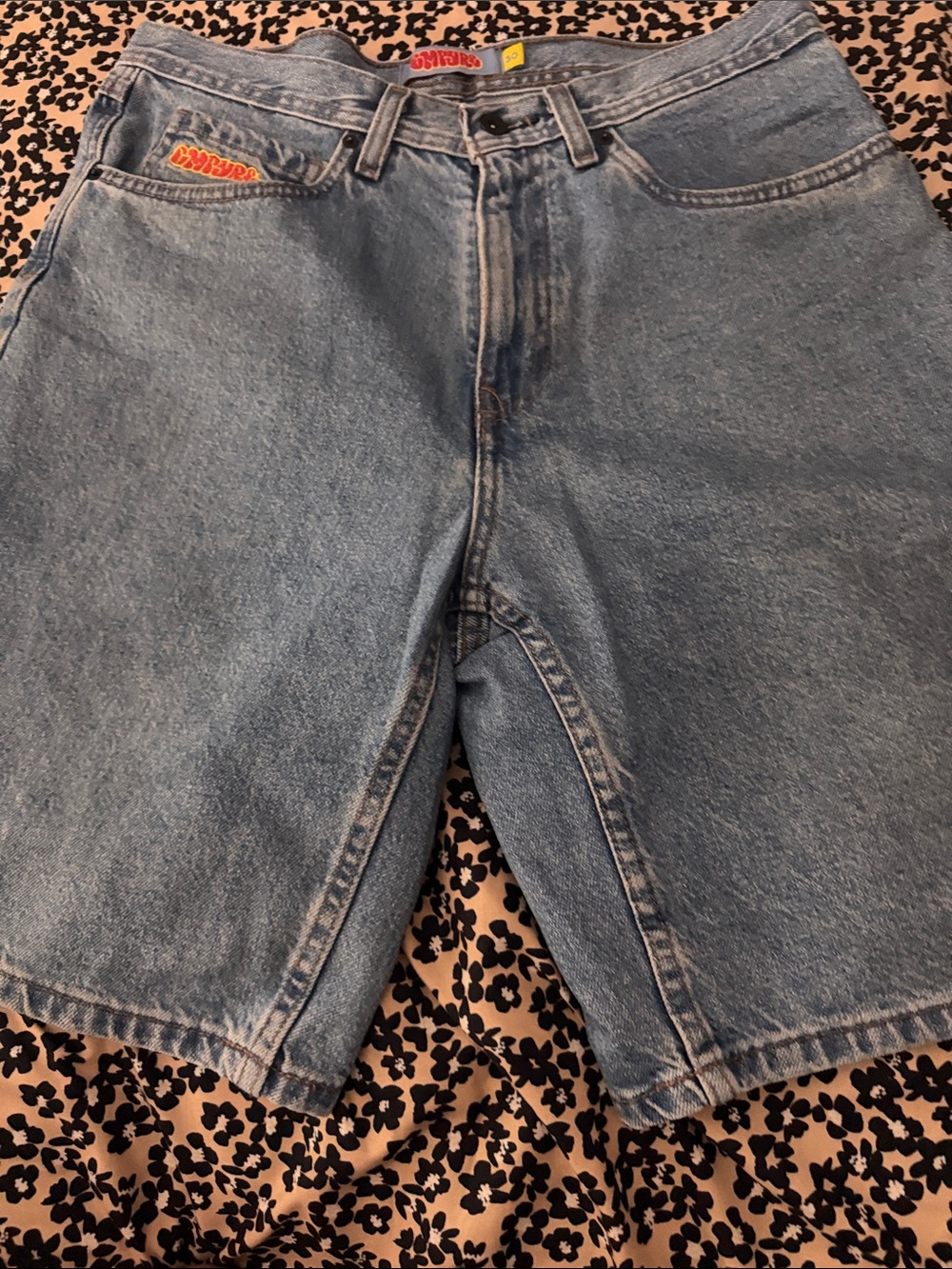 Light Wash Denim Men’s Shorts